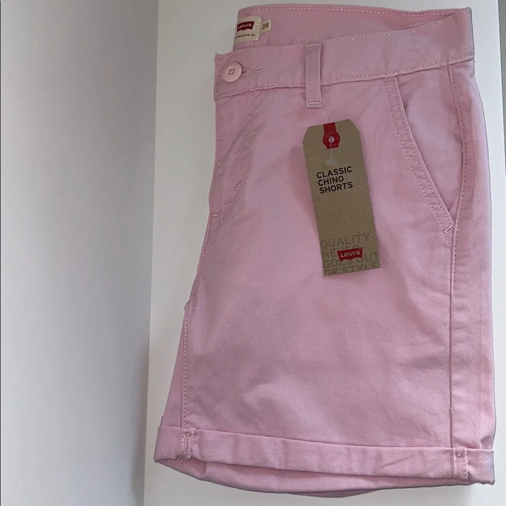 Levi's Light Pink Women's Bermudas - Picture 14 of 14